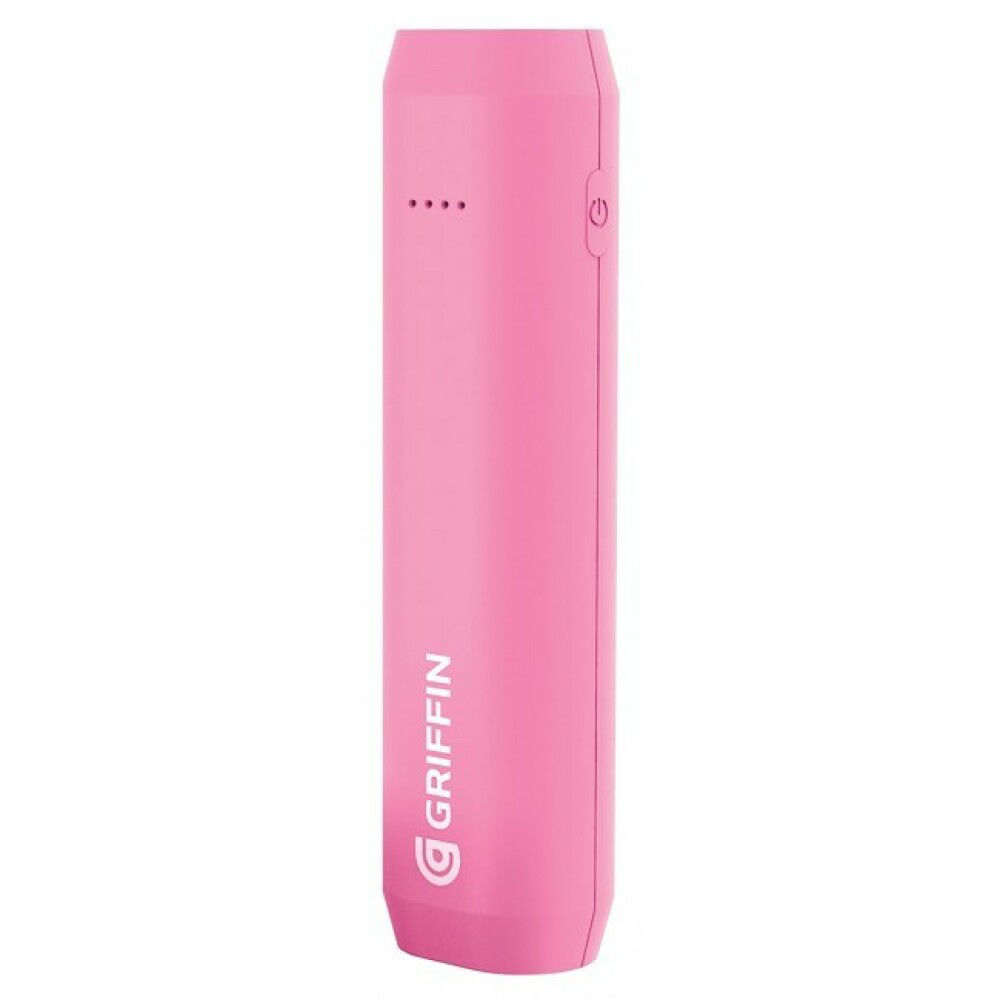 Griffin 2500 mAh Smart Powerbank pink