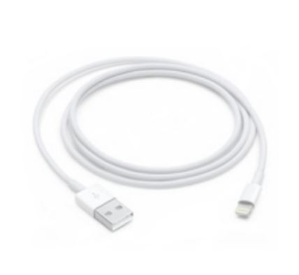 [12672] OEM Lightning USB-Datenkabel (Originalchip) MD818, Roundpack 1 m