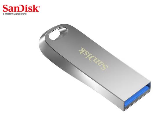 [956827] SanDisk USB-Stick Ultra Luxe USB 3.1 64 GB