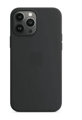 Silicone Case with MagSafe for iPhone 13 Pro Max – Black