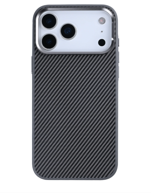 iPhone 17Pro Max Carbon Premium Protective Case Black Rixus