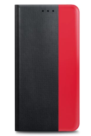 [15479] Samsung Galaxy A71 5G Book Case Fashion für Black-Red Prio