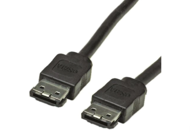 DeLock eSATAp Cable 5V male-male 1m